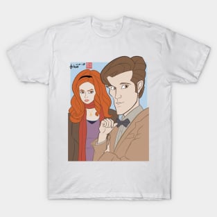 The Doctor and Amy T-Shirt